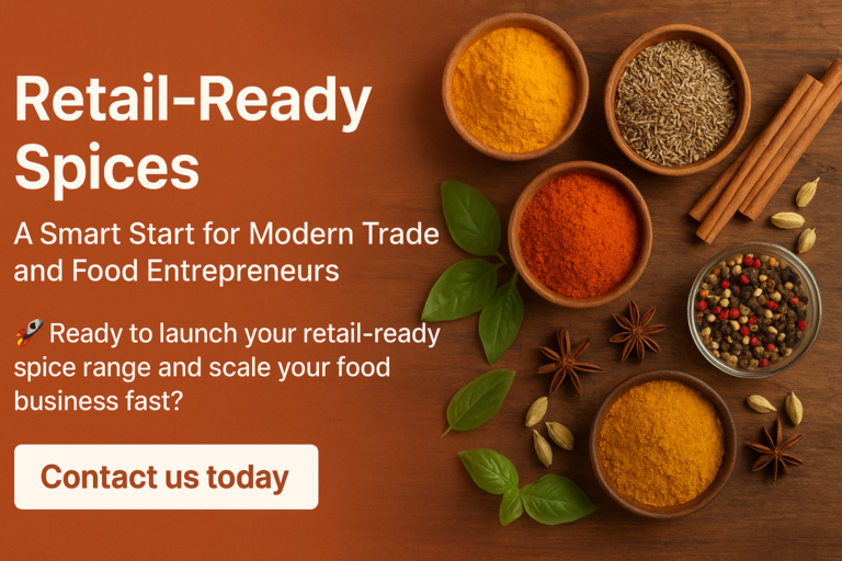 Read more about the article Retail-Ready Spices: A Smart Start for Modern Trade and Food Entrepreneurs