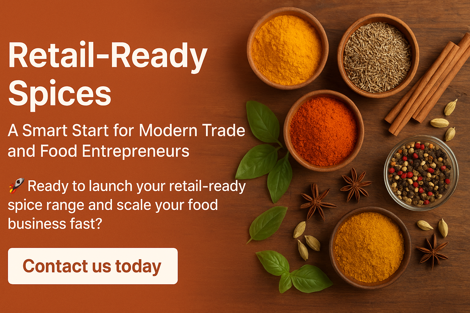 You are currently viewing Retail-Ready Spices: A Smart Start for Modern Trade and Food Entrepreneurs