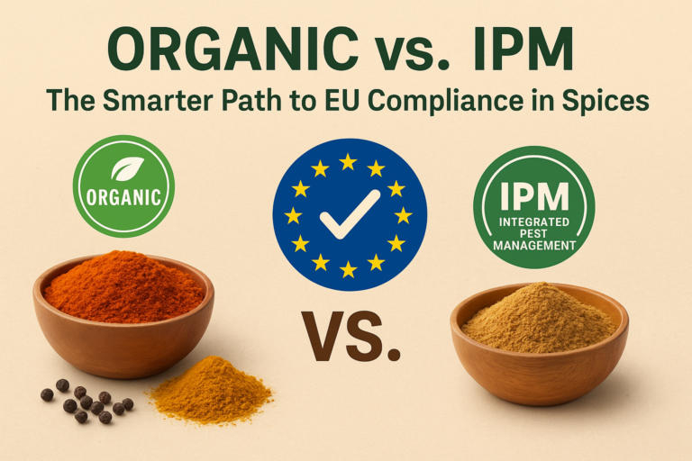 Read more about the article Organic vs. IPM: The Smarter Path to EU Compliance in Spices