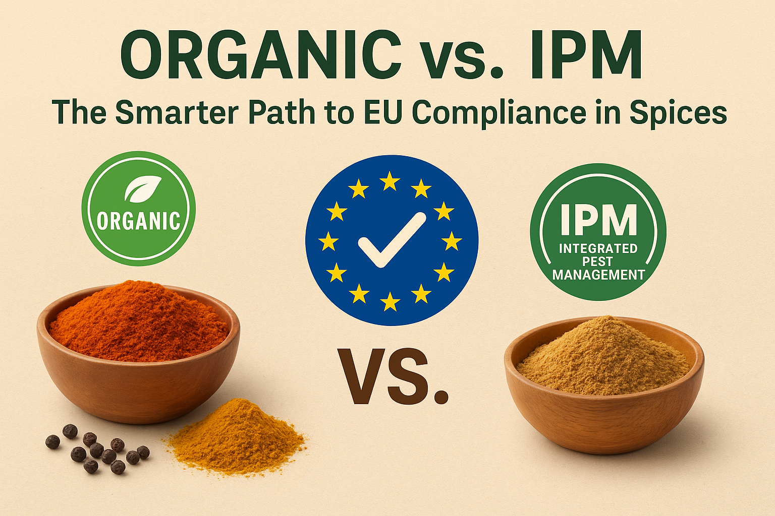 You are currently viewing Organic vs. IPM: The Smarter Path to EU Compliance in Spices