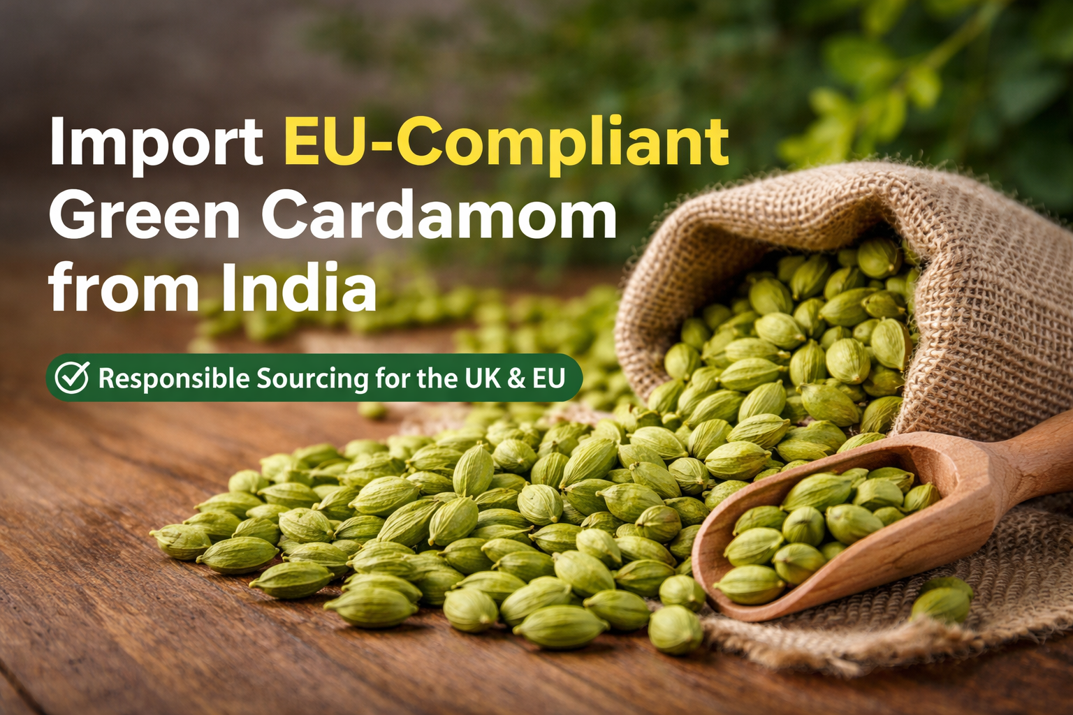 You are currently viewing Import EU-Compliant Green Cardamom from India: A Responsible Sourcing Approach